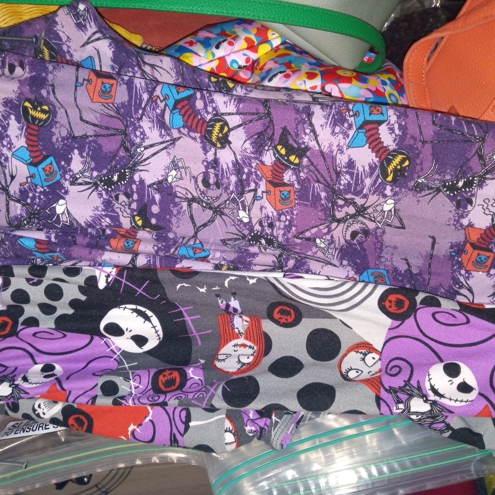 Jack Skellington Nightmare Before Chritmas Lularoe Leggings